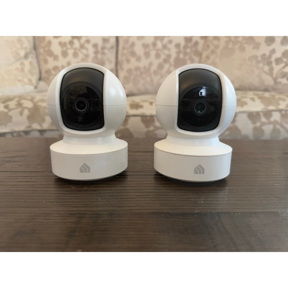 Kasa Indoor Security Camera Set of 2 – 1080p HD - 2.4GHz Wi-Fi